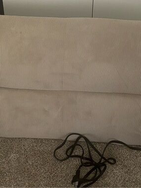 Neutral Beige Corduroy Headboard